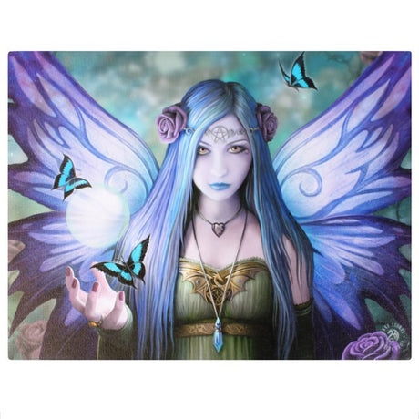 9.8" Anne Stokes Canvas Print - Mystic Aura - Magick Magick.com