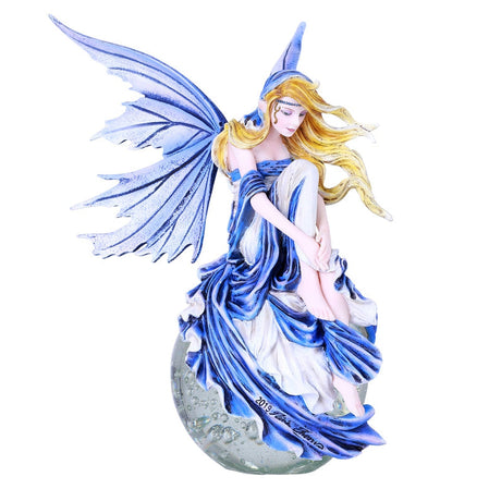 9.8" Fairy Statue - Blue Dream Floating Fairy - Magick Magick.com
