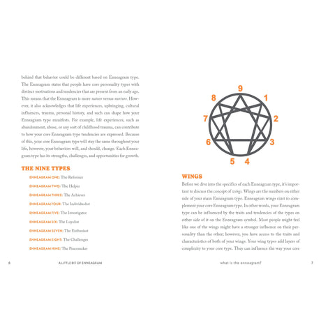 A Little Bit of Enneagram (Hardcover) by Ashton Whitmoyer-Ober - Magick Magick.com