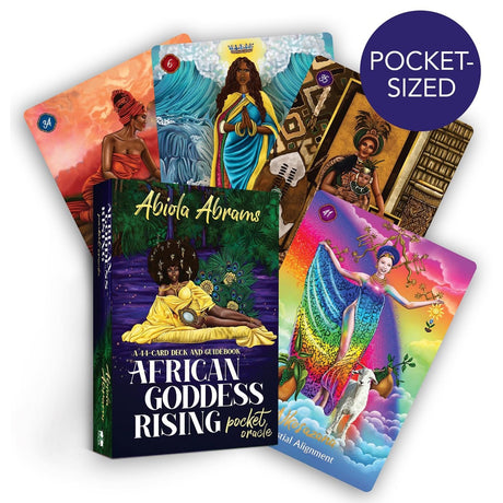 African Goddess Rising Oracle (Pocket Edition) by Abiola Abrams - Magick Magick.com