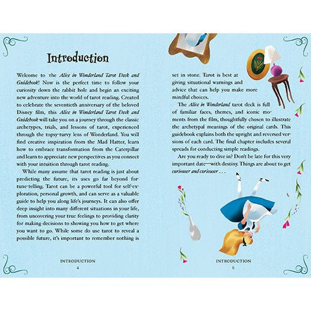 Alice in Wonderland Tarot Deck and Guidebook (Disney Licensed) - Magick Magick.com