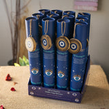 All Seeing Eye White Sage Incense Display Set (12 Packs of 30 Sticks) - Magick Magick.com