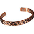 Antique Copper Hammered Magnetic Bracelet - Magick Magick.com