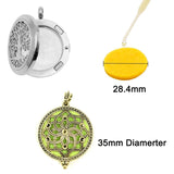 Aromatherapy Diffuser Necklace / Locket - Mandala - Magick Magick.com