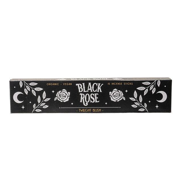 Black Rose Twilight Blush Incense Sticks (15 Sticks) - Magick Magick.com