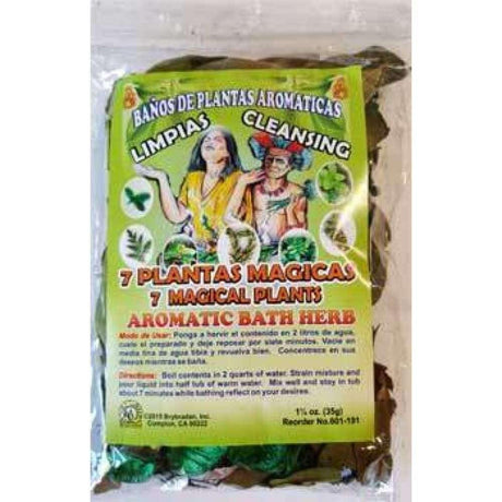 Brybradan Aromatic Bath Herbs - 7 Magical Plants - Magick Magick.com
