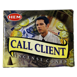 Call Clients HEM Cone Incense (10 Cones) - Magick Magick.com