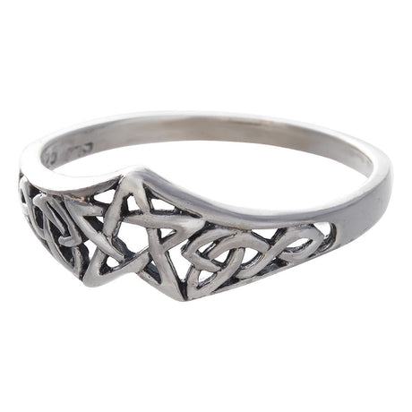 Celtic Pentacle Sterling Silver Ring - Magick Magick.com