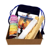 Chakra Balancing Kit - Chakra Sage, Palo Santo, Selenite, Lava Bracelet (Set of 5) - Magick Magick.com