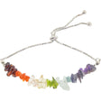 Chakra Gemstone Adjustable Chip Bracelet - Magick Magick.com