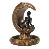 Chakra Moon Backflow Incense Burner - Magick Magick.com