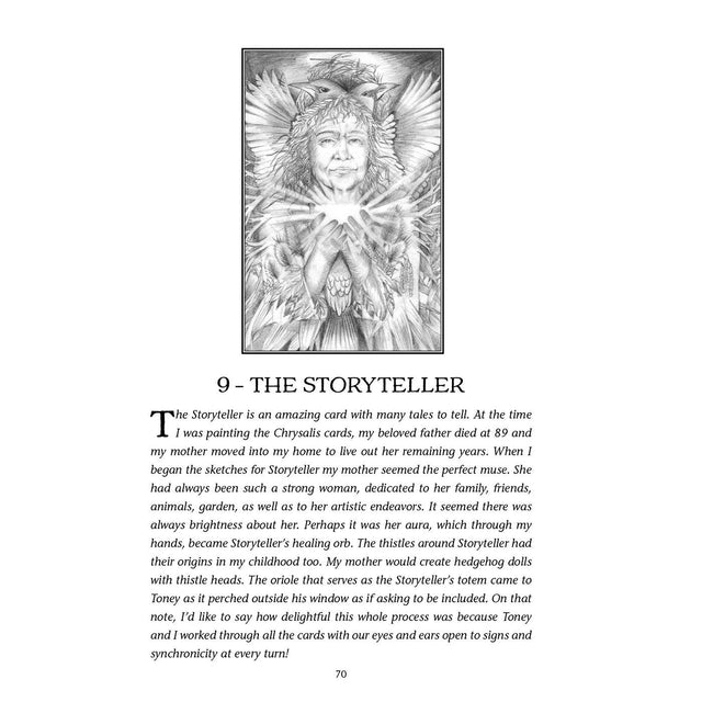 Chrysalis Tarot Book by Holly Sierra, Toney Brooks - Magick Magick.com