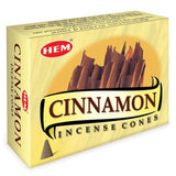 Cinnamon HEM Cone Incense (10 Cones) - Magick Magick.com