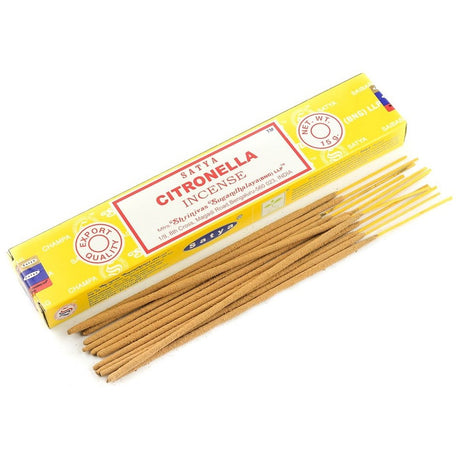 Citronella Satya Incense Sticks 15 gram - Magick Magick.com