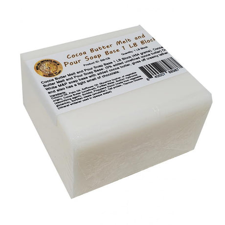 Cocoa Butter Melt and Pour Block Soap Base - Magick Magick.com