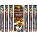 Coconut Mango HEM Incense Stick 20 Pack - Magick Magick.com