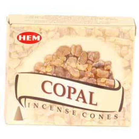 Copal HEM Cone Incense (10 Cones) - Magick Magick.com
