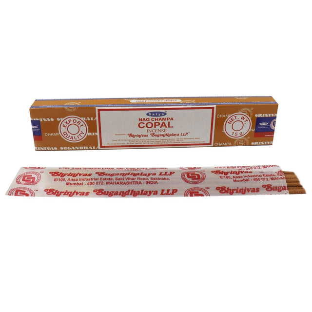 Copal Satya Incense Sticks 15 gram - Magick Magick.com