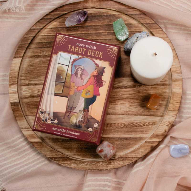 Cozy Witch Tarot Deck and Guidebook by Amanda Lovelace, Janaina Medeiros - Magick Magick.com