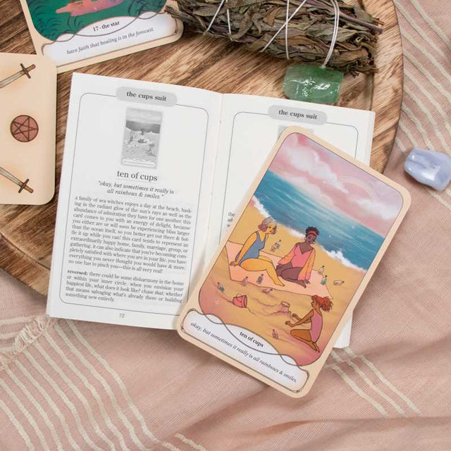 Cozy Witch Tarot Deck and Guidebook by Amanda Lovelace, Janaina Medeiros - Magick Magick.com