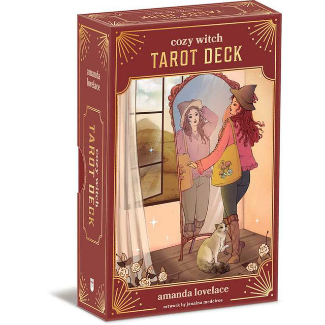 Cozy Witch Tarot Deck and Guidebook by Amanda Lovelace, Janaina Medeiros - Magick Magick.com