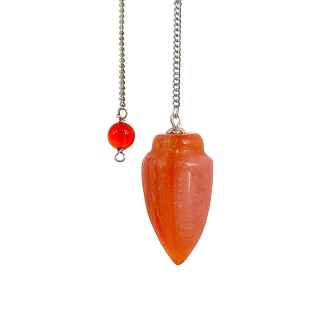 Curved Pendulum - Carnelian - Magick Magick.com