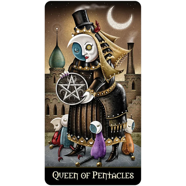 Deviant Moon Tarot Borderless Mini by Patrick Valenza - Magick Magick.com