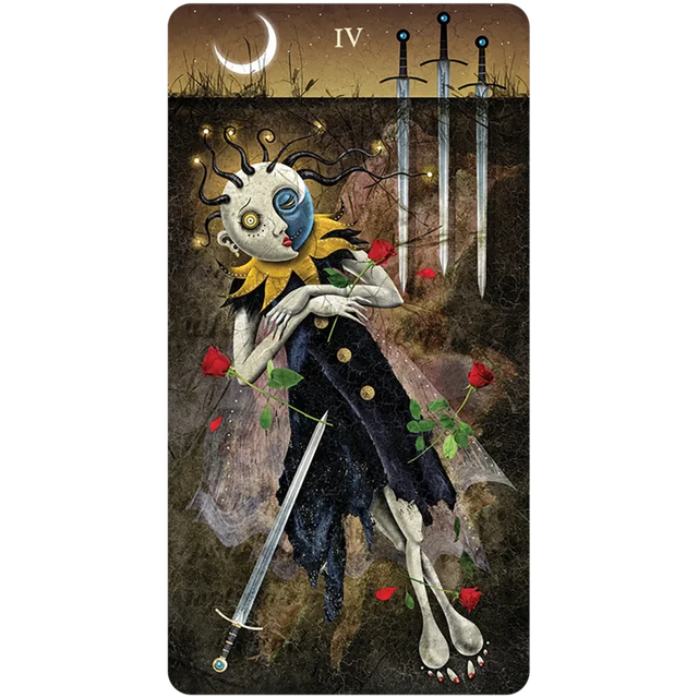 Deviant Moon Tarot Borderless Mini by Patrick Valenza - Magick Magick.com