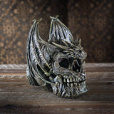 Draco Dragon Skull Statue - Magick Magick.com