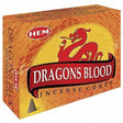 Dragon's Blood HEM Cone Incense (10 Cones) - Magick Magick.com