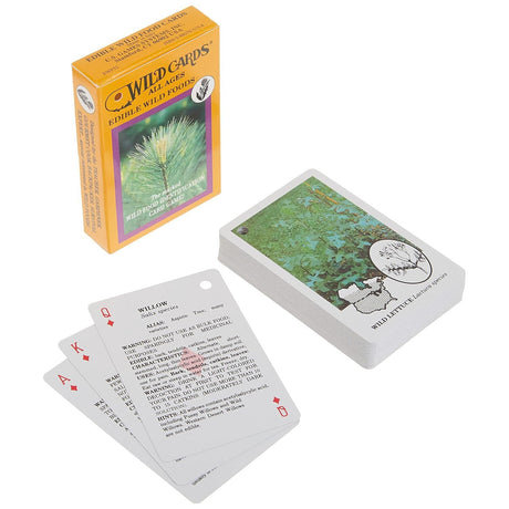 Edible Wild Foods Playing Cards by U.S. Game Systems, Inc. - Magick Magick.com