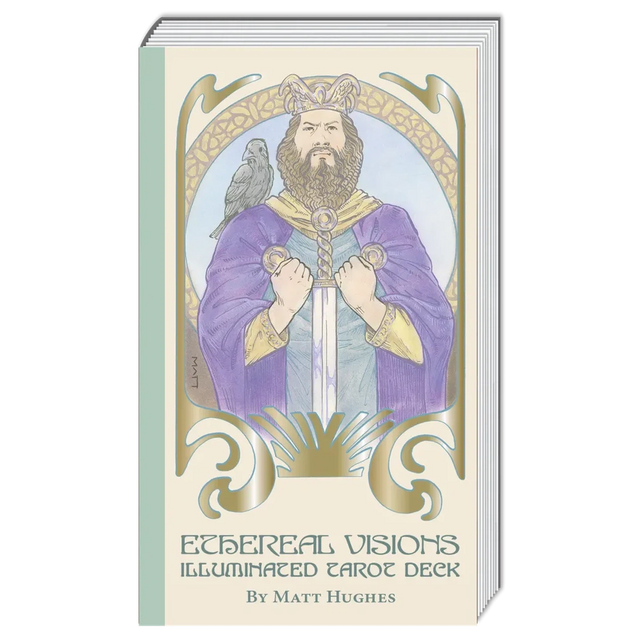 Ethereal Visions: Illuminated Tarot Deck by Matt Hughes - Magick Magick.com