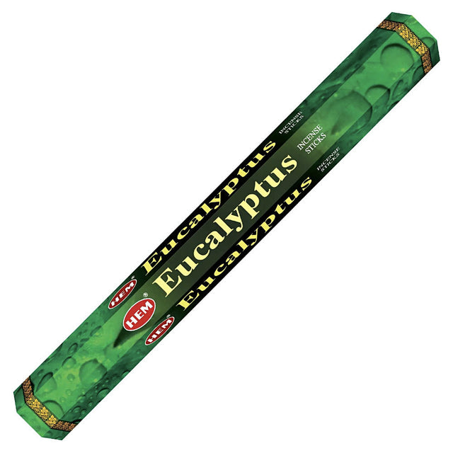 Eucalyptus HEM Incense Stick 20 Pack - Magick Magick.com