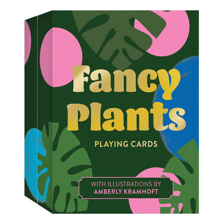 Fancy Plants Playing Cards by Amberly Kramhoft - Magick Magick.com