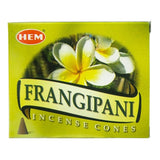 Frangipani HEM Cone Incense (10 Cones) - Magick Magick.com