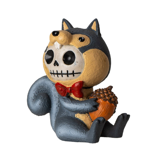 Furrybones Statue - Nibbles Squirrel - Magick Magick.com