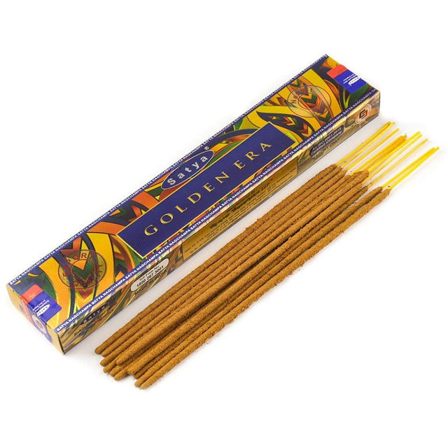 GOLDEN ERA Satya Incense Sticks 15 gram - Magick Magick.com