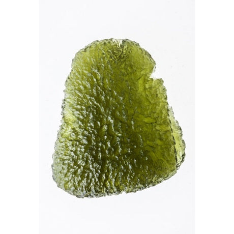 Genuine Moldavite Rough Gemstone - 10.0 grams / 50 ct (32 x 28 x 8 mm) - Magick Magick.com