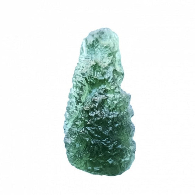 Genuine Moldavite Rough Gemstone - 10.9 grams / 55 ct (38 x 19 x 13 mm) - Magick Magick.com