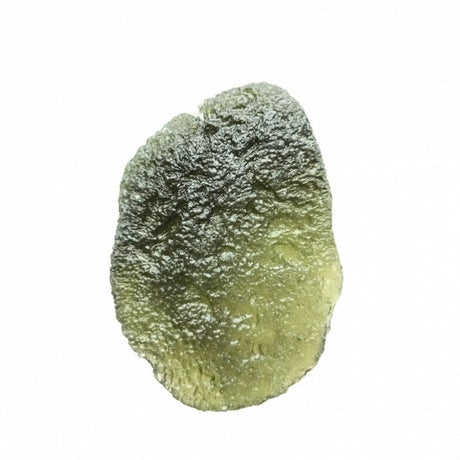 Genuine Moldavite Rough Gemstone - 11.3 grams / 57 ct (37 x 27 x 8 mm) - Magick Magick.com