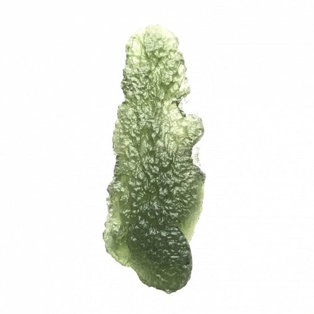 Genuine Moldavite Rough Gemstone - 11.4 grams / 57 ct (53 x 18 x 9 mm) - Magick Magick.com