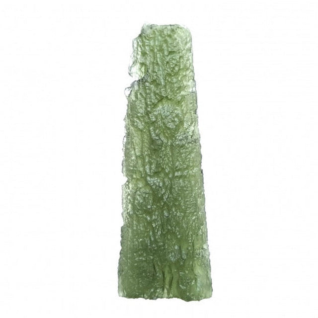 Genuine Moldavite Rough Gemstone - 11.4 grams / 57 ct (57 x 19 x 8 mm) - Magick Magick.com