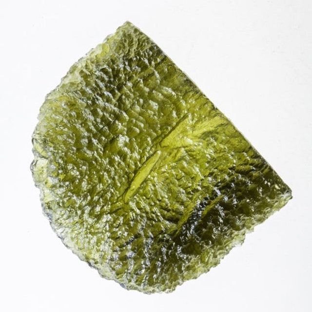 Genuine Moldavite Rough Gemstone - 11.7 grams / 59 ct (32 x 27 x 7 mm) - Magick Magick.com