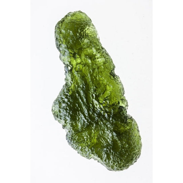 Genuine Moldavite Rough Gemstone - 11.7 grams / 59 ct (46 x 21 x 11 mm) - Magick Magick.com