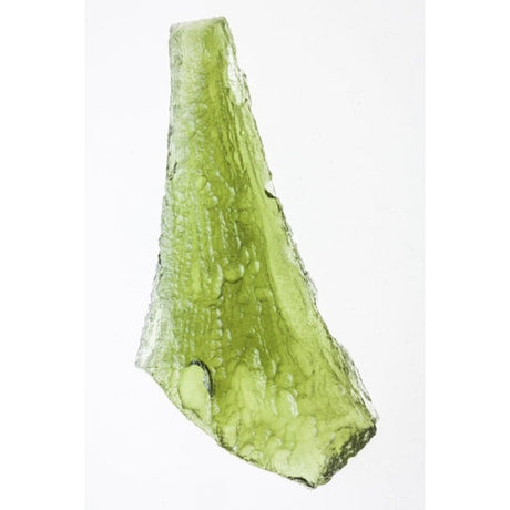 Genuine Moldavite Rough Gemstone - 11.8 grams / 59 ct (58 x 23 x 8 mm) - Magick Magick.com