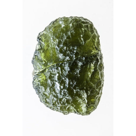 Genuine Moldavite Rough Gemstone - 12.0 grams / 60 ct (29 x 21 x 16 mm) - Magick Magick.com