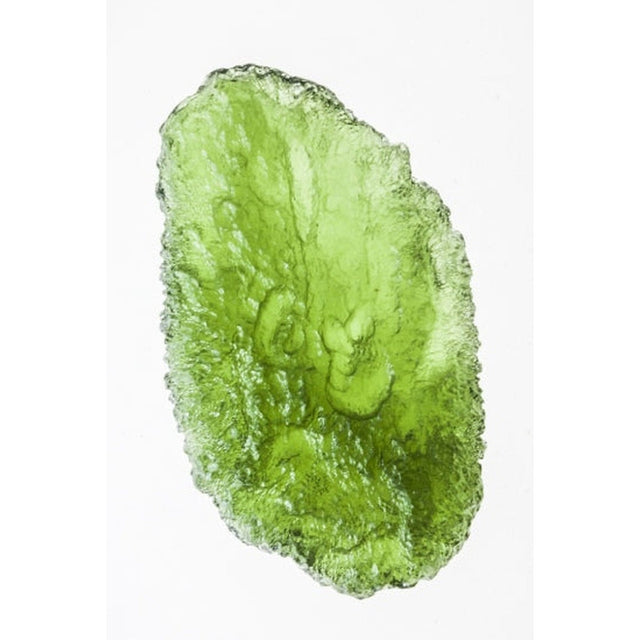 Genuine Moldavite Rough Gemstone - 12.1 grams / 61 ct (44 x 26 x 9 mm) - Magick Magick.com