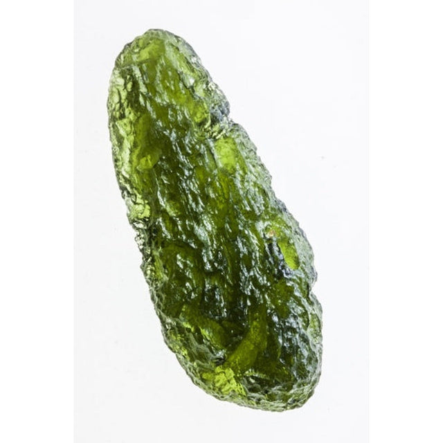 Genuine Moldavite Rough Gemstone - 12.1 grams / 61 ct (46 x 19 x 13 mm) - Magick Magick.com