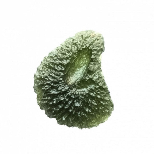 Genuine Moldavite Rough Gemstone - 12.6 grams / 63 ct (34 x 24 x 12 mm) - Magick Magick.com