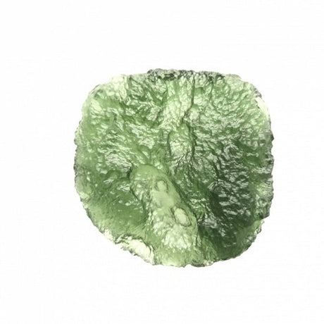 Genuine Moldavite Rough Gemstone - 13.1 grams / 66 ct (34 x 33 x 10 mm) - Magick Magick.com